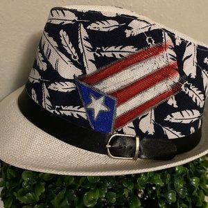 Hand painted PR flag